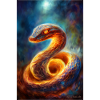 Magic snake - illustration