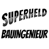 Superheld, clever getarnt als Bauingenieur