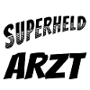 Superheld, clever getarnt als Arzt