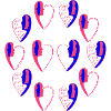 Broche d'amour.