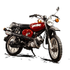 S51 Enduro Simson Motorcycle