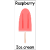 Raspberry Ice cream