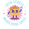 Pancake Lover Kids Less Stress