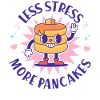 Pancake Lover Kids Less Stress