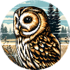 Waldkauz Eule Vogel Greifvogel