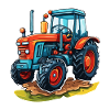 Traktor / Landwirtschaft / Bauer / Feldarbeit