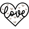 Love with Hearts