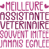Souvent imitée Meilleure assistante vétérinaire