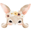 Flowers Bunny