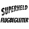 Superheld, clever getarnt als Flugbegleiter
