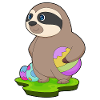 Sloth Easter Easter Eggs