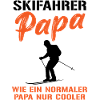 Cadeau pour papa skieur cool