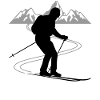 Mountain Slope Ski Adventure Gift
