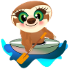 KIDS KAYAK CANOE SLOTH