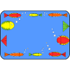Poissons dans le cadre
