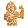 Fitness Golden Doodle Dog