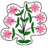 Gerbera Sticker
