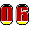6 Numéro Allemagne Jersey