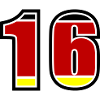 16 Numéro Allemagne Jersey
