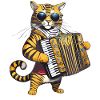 KATZE ZIEHHARMONIKA