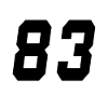 Nummer dreiundachtzig 83