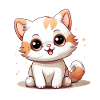 Cat Logo Cute Cat