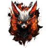 Volpe Demone Fennec Demon Fox