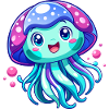 Méduse mignonne