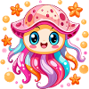 Méduse mignonne