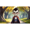 vampire - young cute little monsters