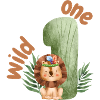 Wild One Safari Lion