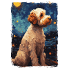Lagotto Romagnolo Starry Night
