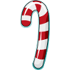 Candy Cane Striped Design