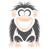 Humour petit singe babouin