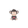 Humour petit singe babouin