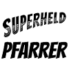 Superheld, clever getarnt als Pfarrer