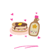 Pancake Lover Kids Valentines Day