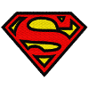 Superman Logo S-Shield Broderie