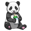 Panda Baby Milk Bottle