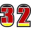 32 Numéro Allemagne Jersey