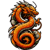 MAJESTIC DRAGON | GOLDEN LUNAR