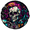 Skull / Skull / Skeleton / Gothic / Tattoo