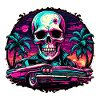 Skull / Skull / Skeleton / Gothic / Tattoo