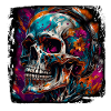 Skull / Skull / Skeleton / Gothic / Tattoo