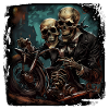 Skull / Skull / Skeleton / Gothic / Tattoo