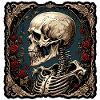 Skull / Skull / Skeleton / Gothic / Tattoo