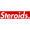 Steroids. Sticker