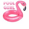 Piscine Fille Flamingo Floatie Piscine