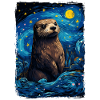 Loutre Nuit étoilée