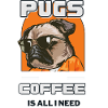 Cool Pug & Coffee Must-Have Design